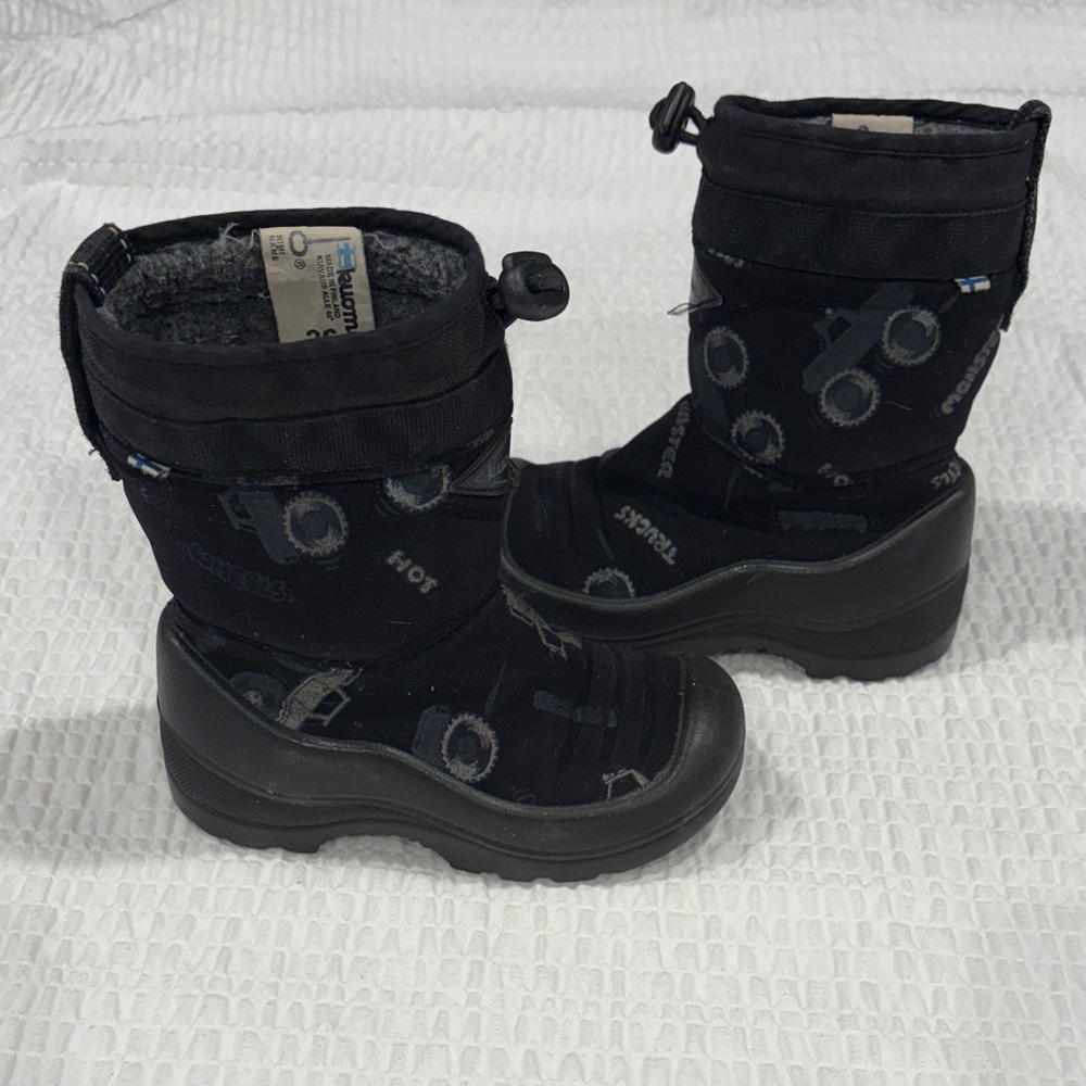 Kuoma Kids Snow Boots with Monster Truck  Design